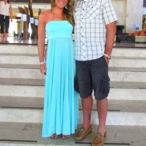 Victoria's Secret Mint Maxi Dress